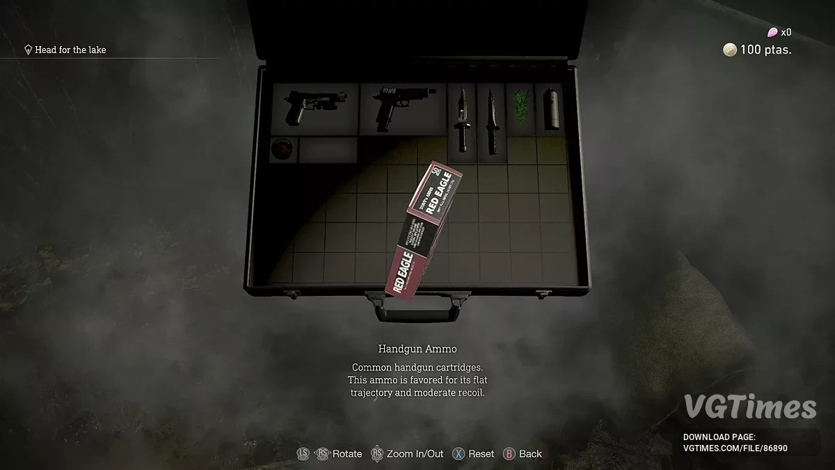 Resident Evil 4 Remake (2023) — Новий вигляд пачки патронів для пістолета