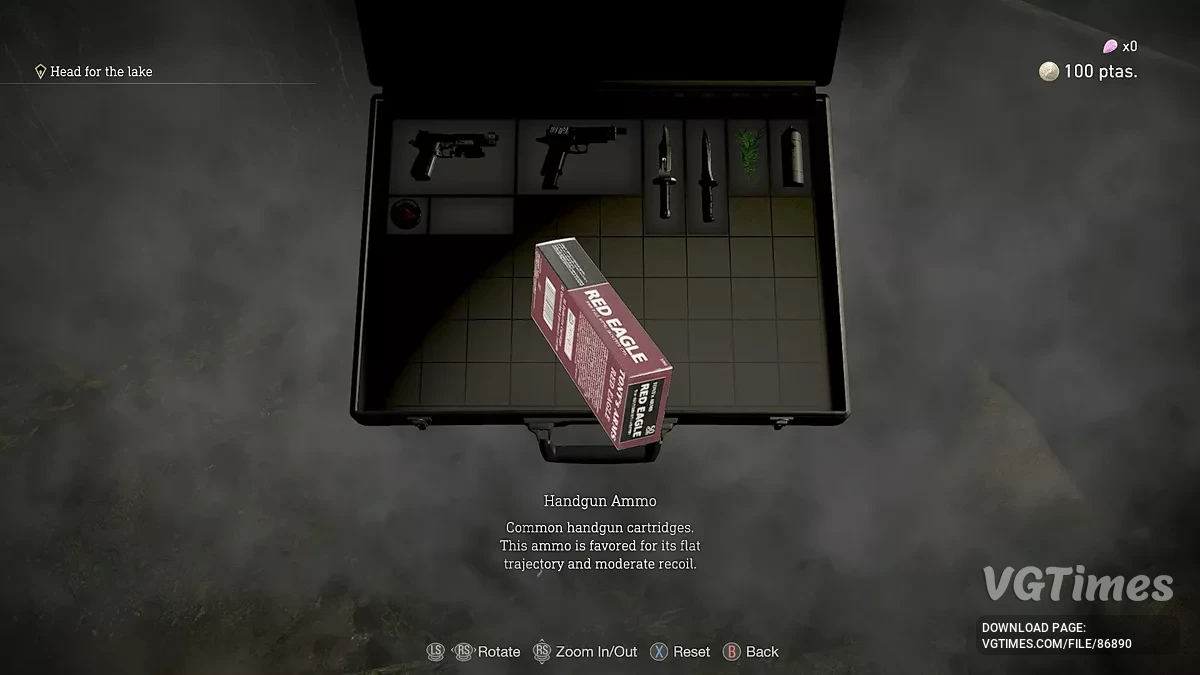 Resident Evil 4 Remake (2023) — Новий вигляд пачки патронів для пістолета