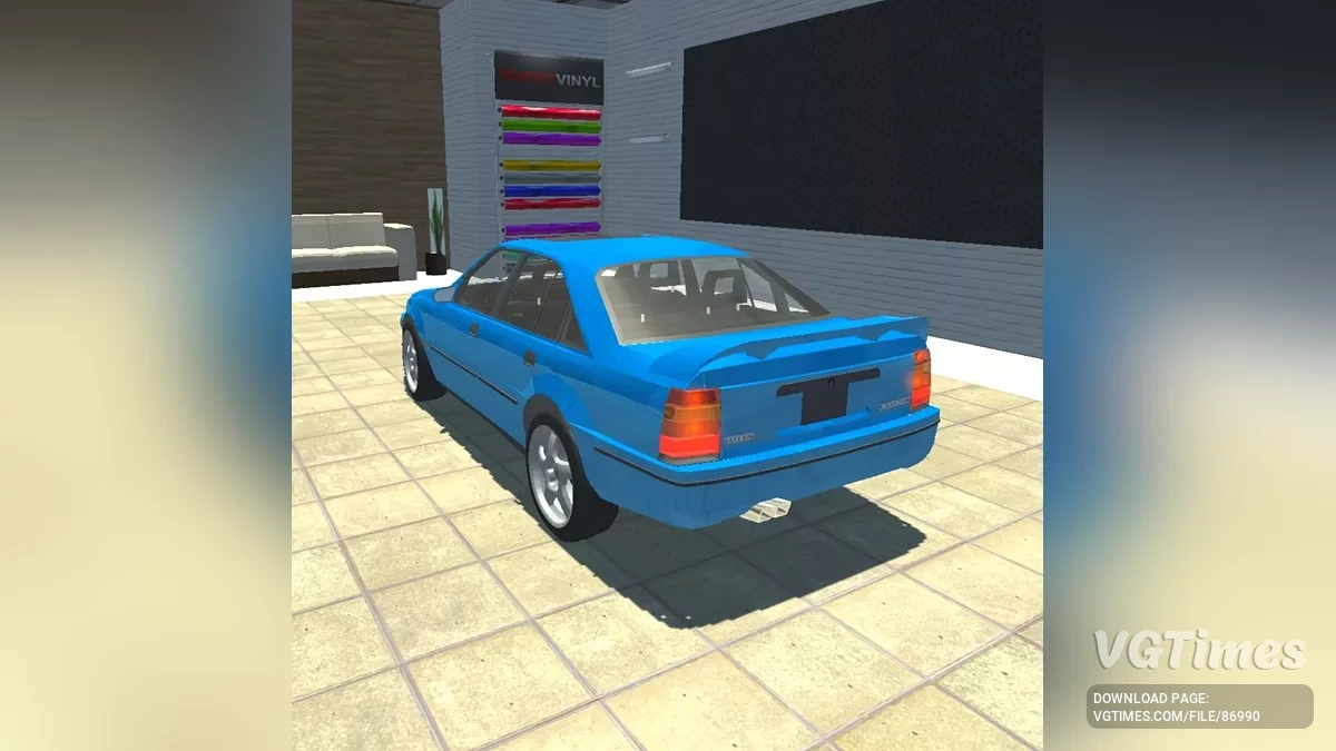 Not Simple Car Crash — Opel lotus carlton (omega)