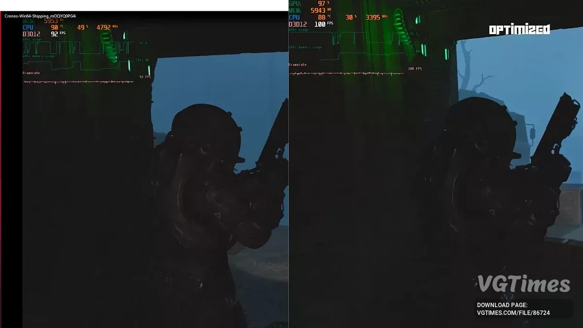 Cronos: The New Dawn — Otimização para placas de vídeo de 6-12 GB