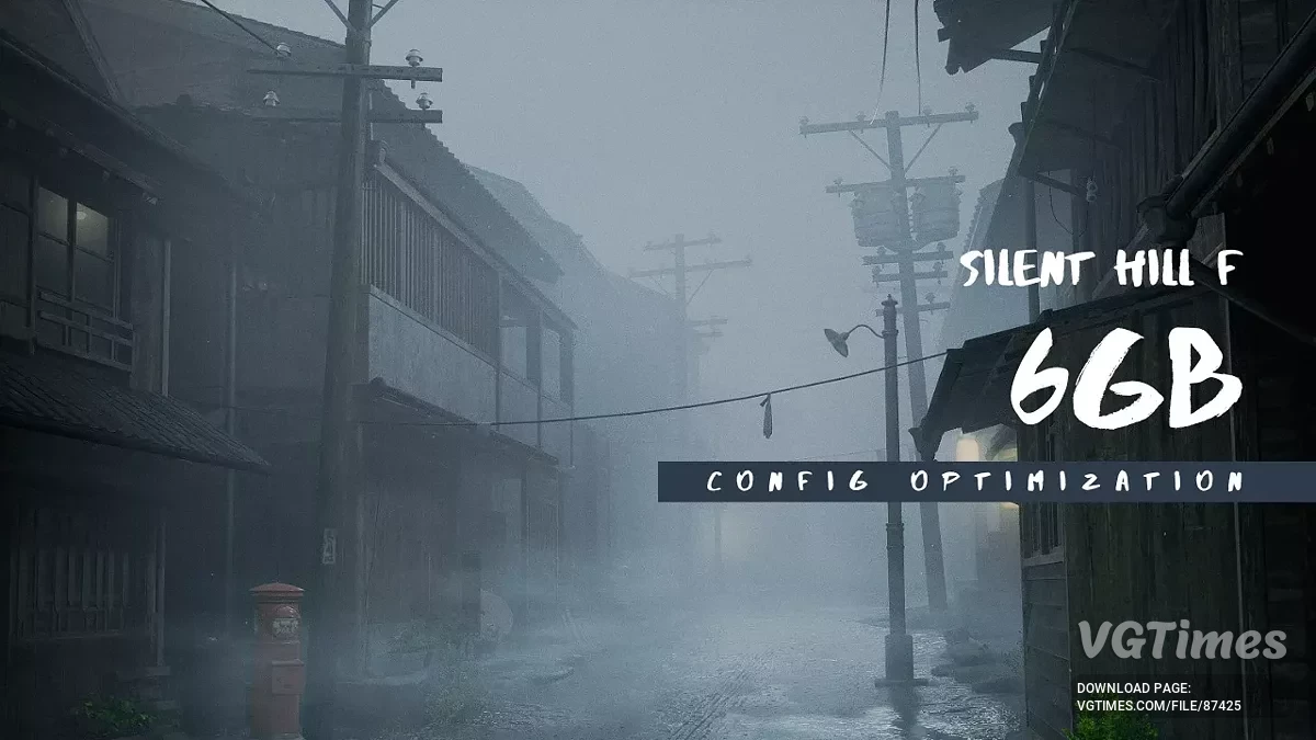 Silent Hill f — Оптимізація для відеокарт з 6 Гб пам'яті