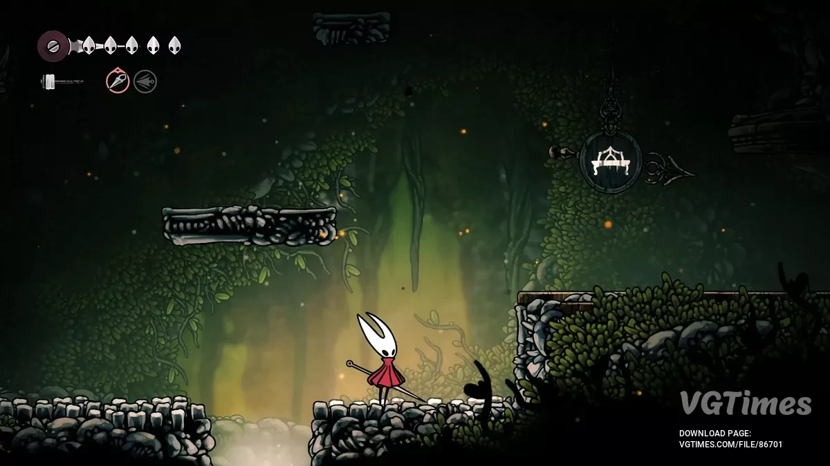 Hollow Knight: Silksong — Menonaktifkan Vignetting
