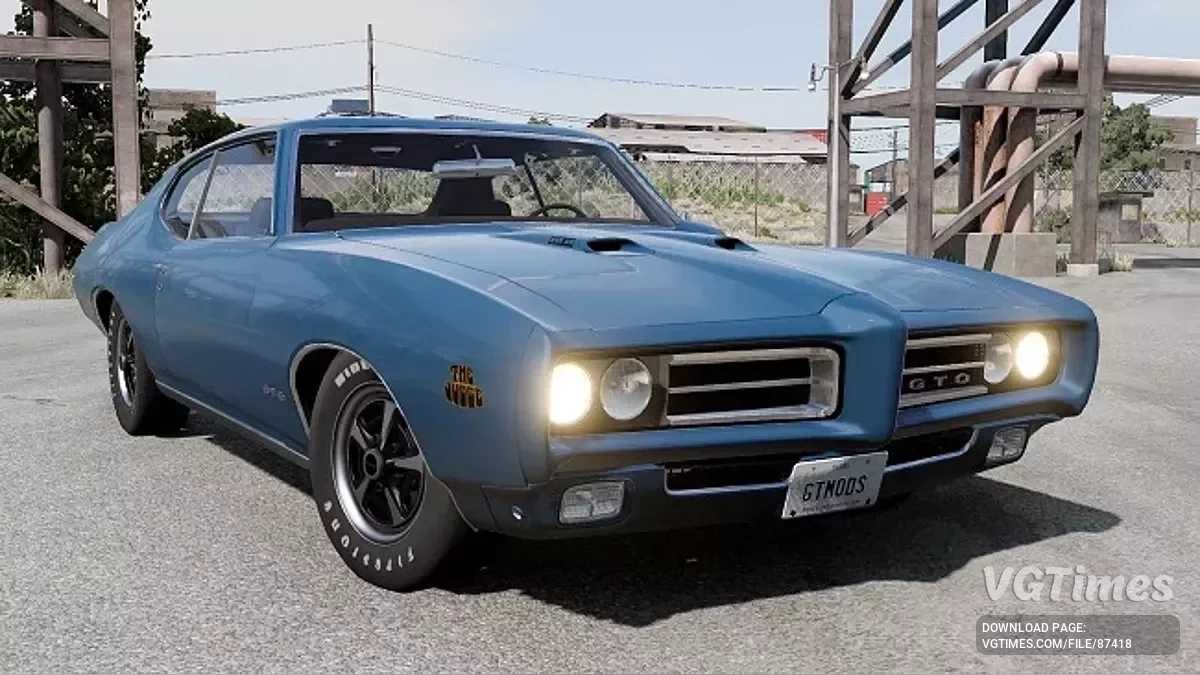 BeamNG.drive — Pontiac GTO Judge v2.0 Фікс (0.37.x)