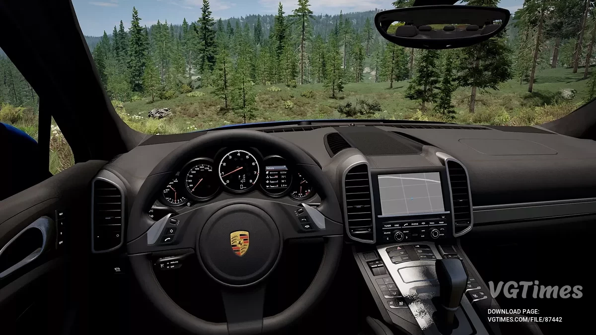 BeamNG.drive — Porsche Cayenne II [Випуск] (0.37.x)