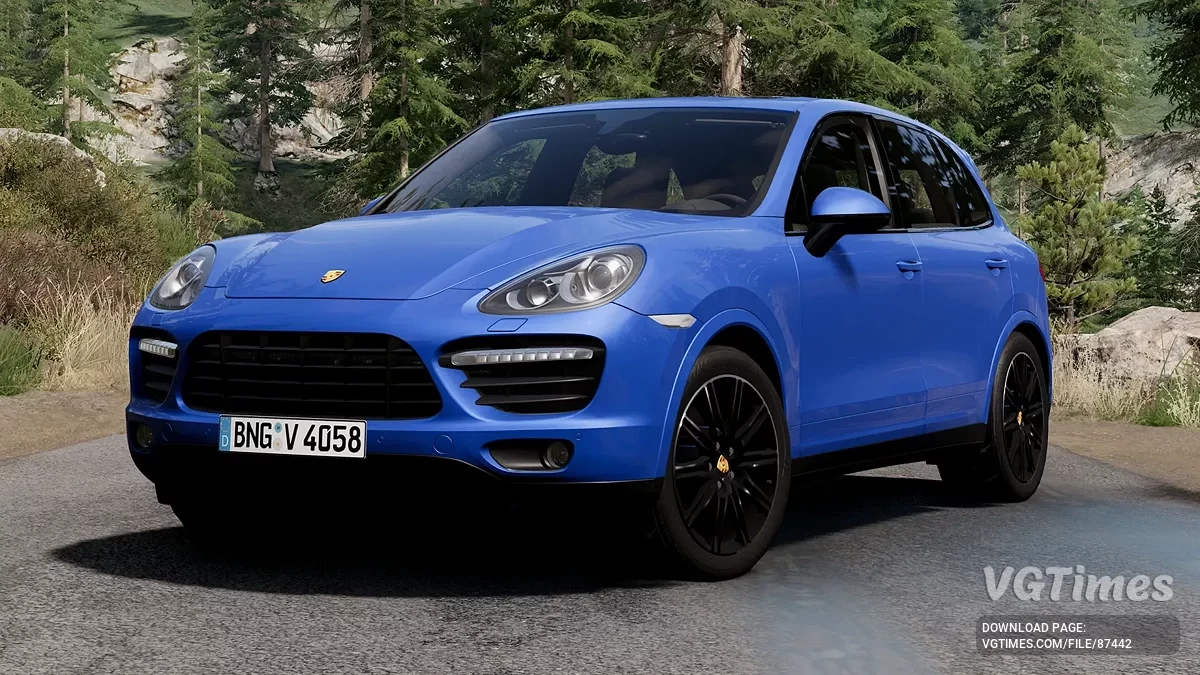 BeamNG.drive — Porsche Cayenne II [Випуск] (0.37.x)