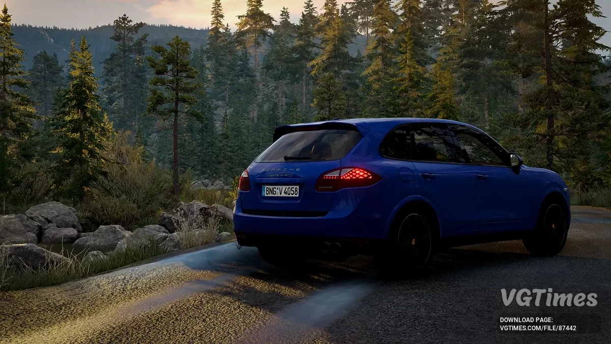 BeamNG.drive — Porsche Cayenne II [Випуск] (0.37.x)