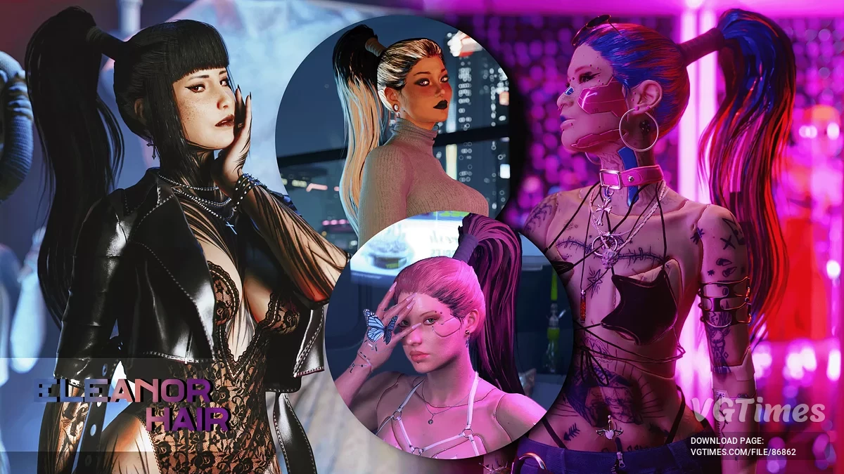 Cyberpunk 2077: Ultimate Edition — Зачіска Елеонори