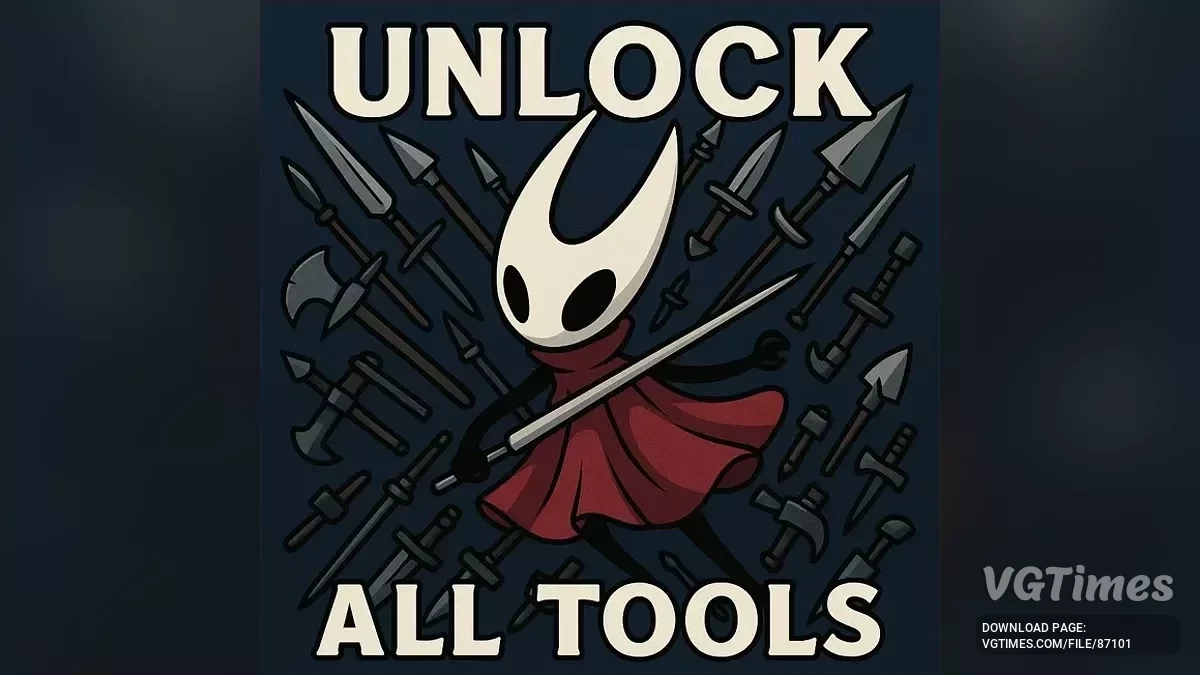 Hollow Knight: Silksong — Розблокувати всі інструменти