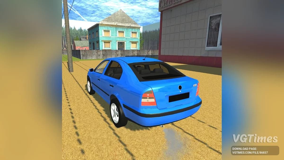 Simple Car Crash Physics Sim — Skoda Octavia 1997
