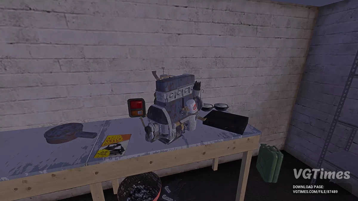 My Summer Car — Motor ve süspansiyon toplandı, 1618 marka, buzdolabında biraz yiyecek var