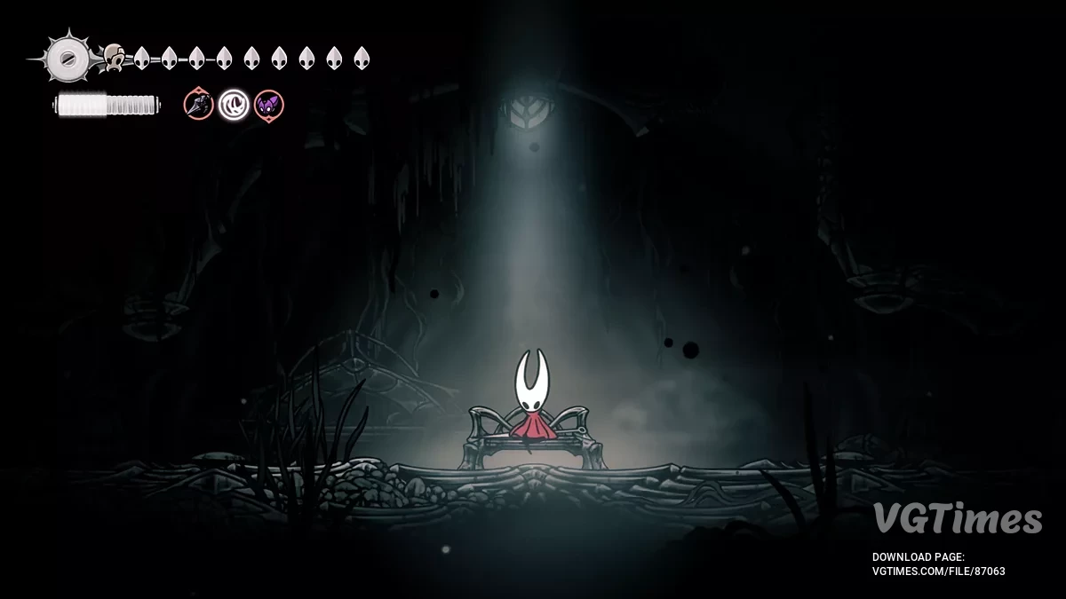 Hollow Knight: Silksong — Збереження перед фінальним босом 3 акта, сталева душа, гра завершена на 100%