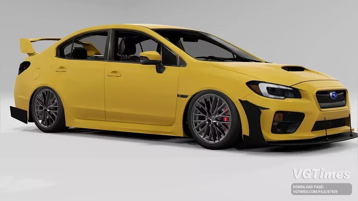 BeamNG.drive — Subaru Impreza WRX STI v2.85 (0.36.x)