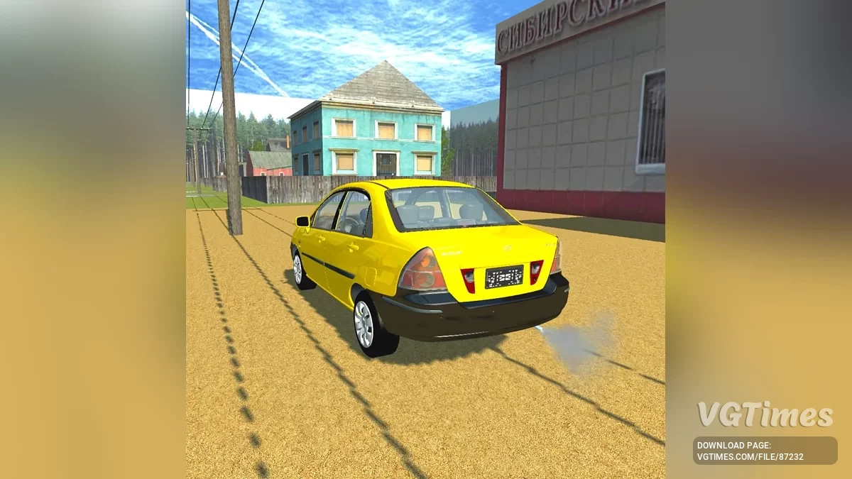 Simple Car Crash Physics Sim — Suzuki Liana