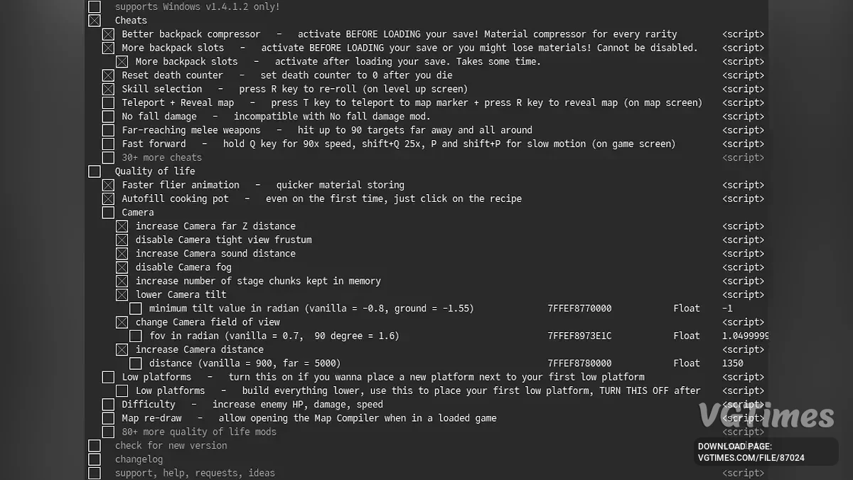 Dysmantle — Таблиця для Cheat Engine [12.09.2025]