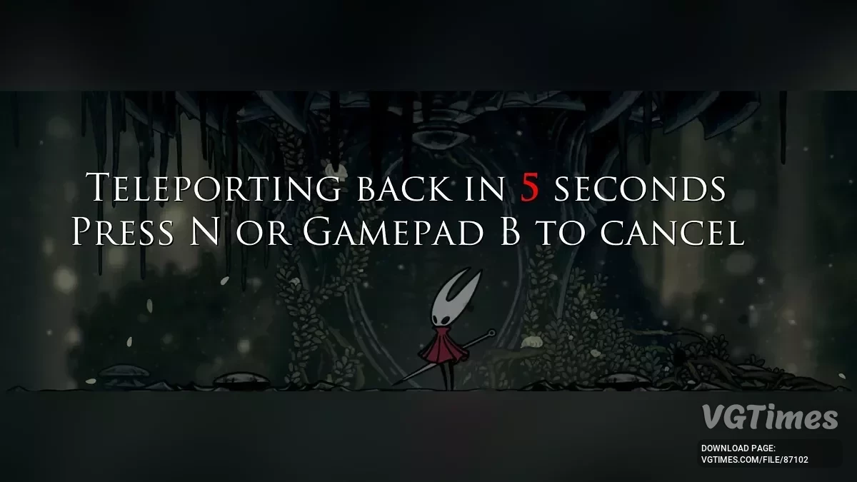 Hollow Knight: Silksong — Телепортація до місця смерті