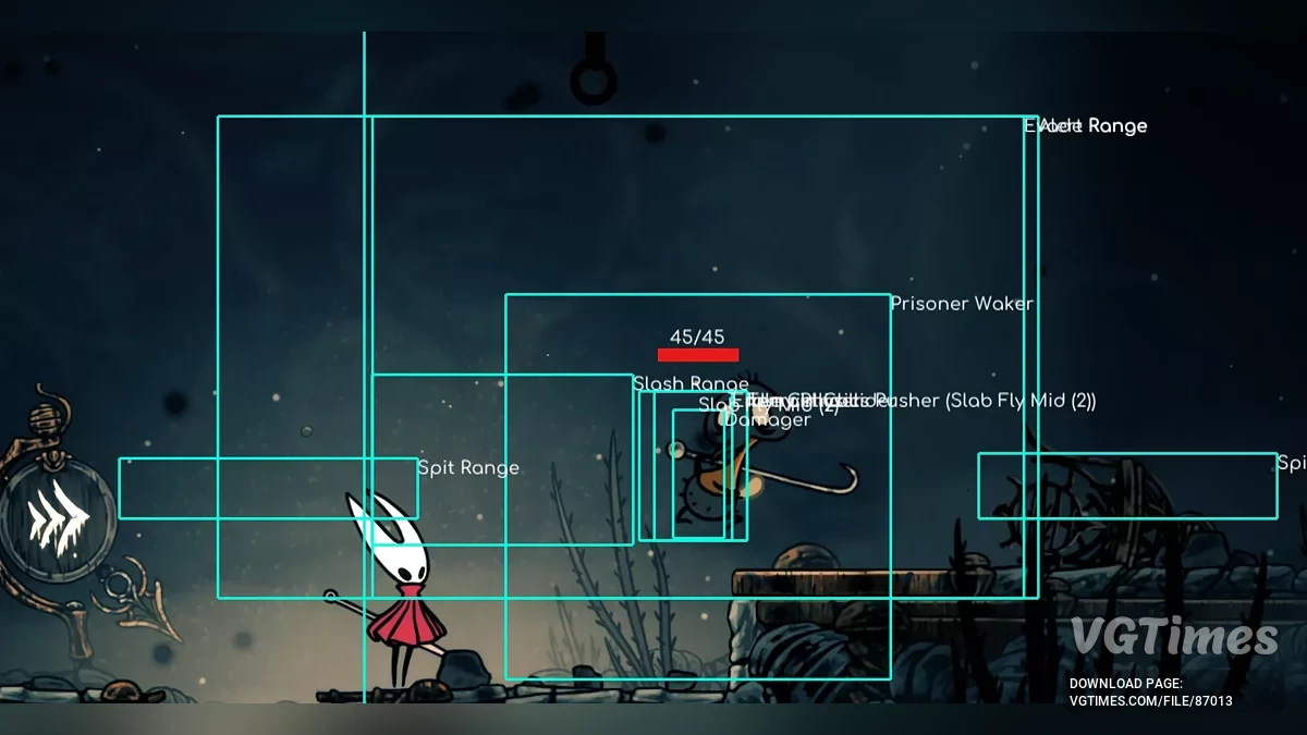 Hollow Knight: Silksong — Teletransporte para qualquer lugar e câmera livre