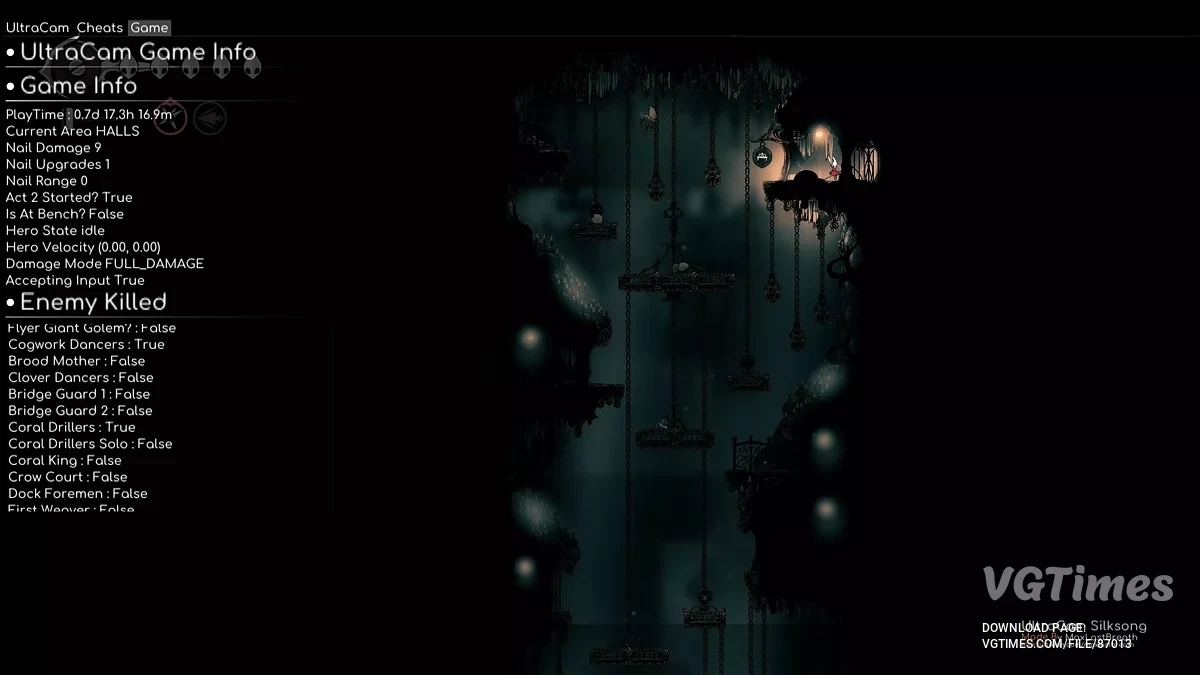 Hollow Knight: Silksong — Телепортація в будь-яке місце та вільна камера