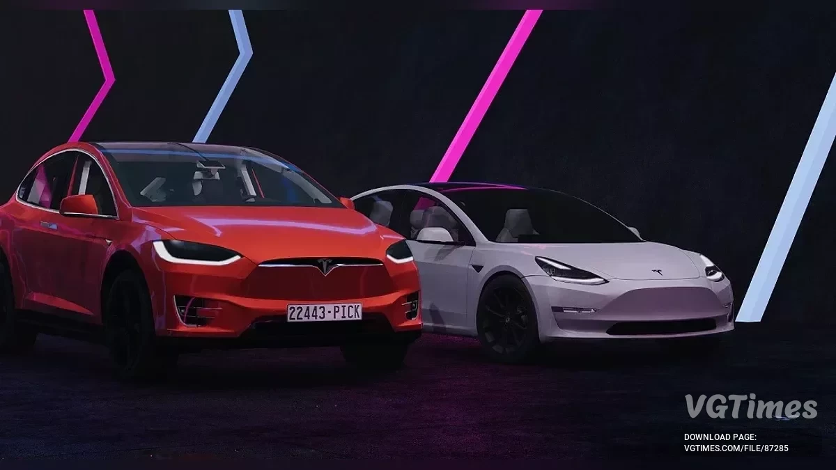 Tesla Model X + Model 3 v2.09 (0.36.x)