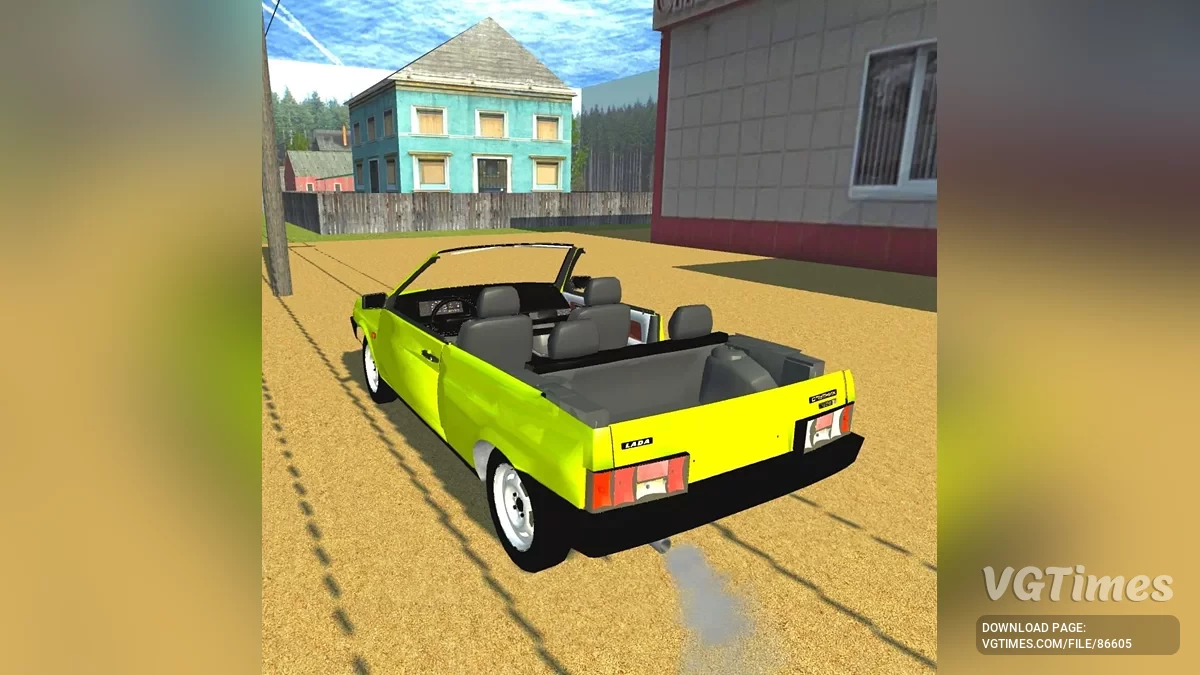Simple Car Crash Physics Sim — ВАЗ 2108 кабріолет