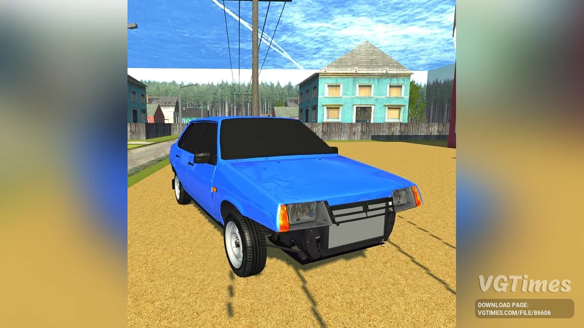 Simple Car Crash Physics Sim — ВАЗ 21099 без бамперів