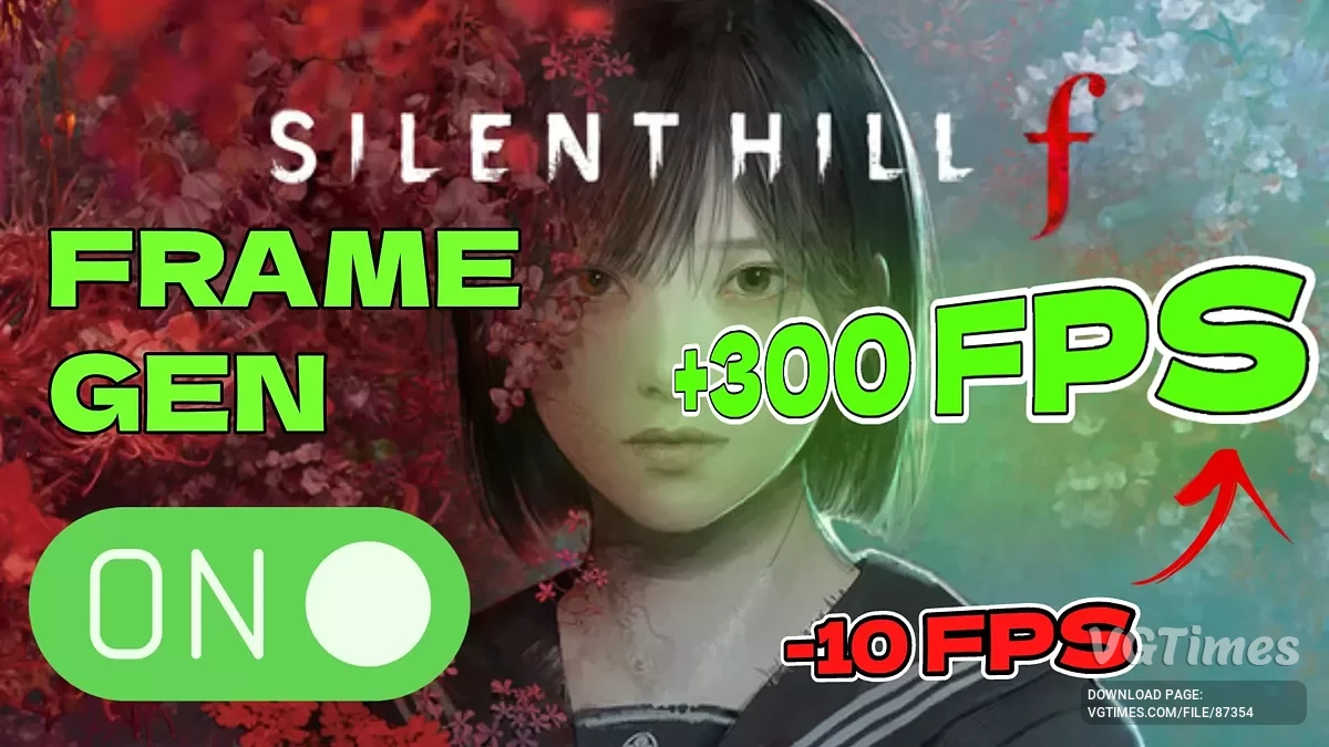 Silent Hill f — Увімкнення FSR на старих відеокартах