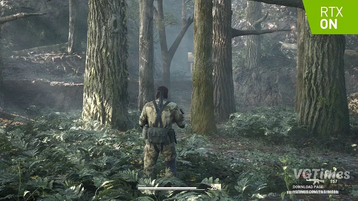 Metal Gear Solid Delta: Snake Eater — Увімкнення трасування променів