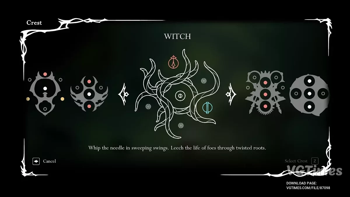 Hollow Knight: Silksong — Усі гребні, інструменти, витратні матеріали, чітки та вміння
