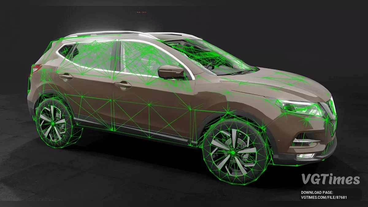 BeamNG.drive — Nissan Qashqai 2013-2019 (J11) (0.37.x)