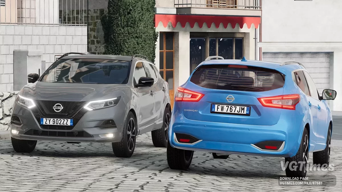 BeamNG.drive — Nissan Qashqai 2013-2019 (J11) (0.37.x)