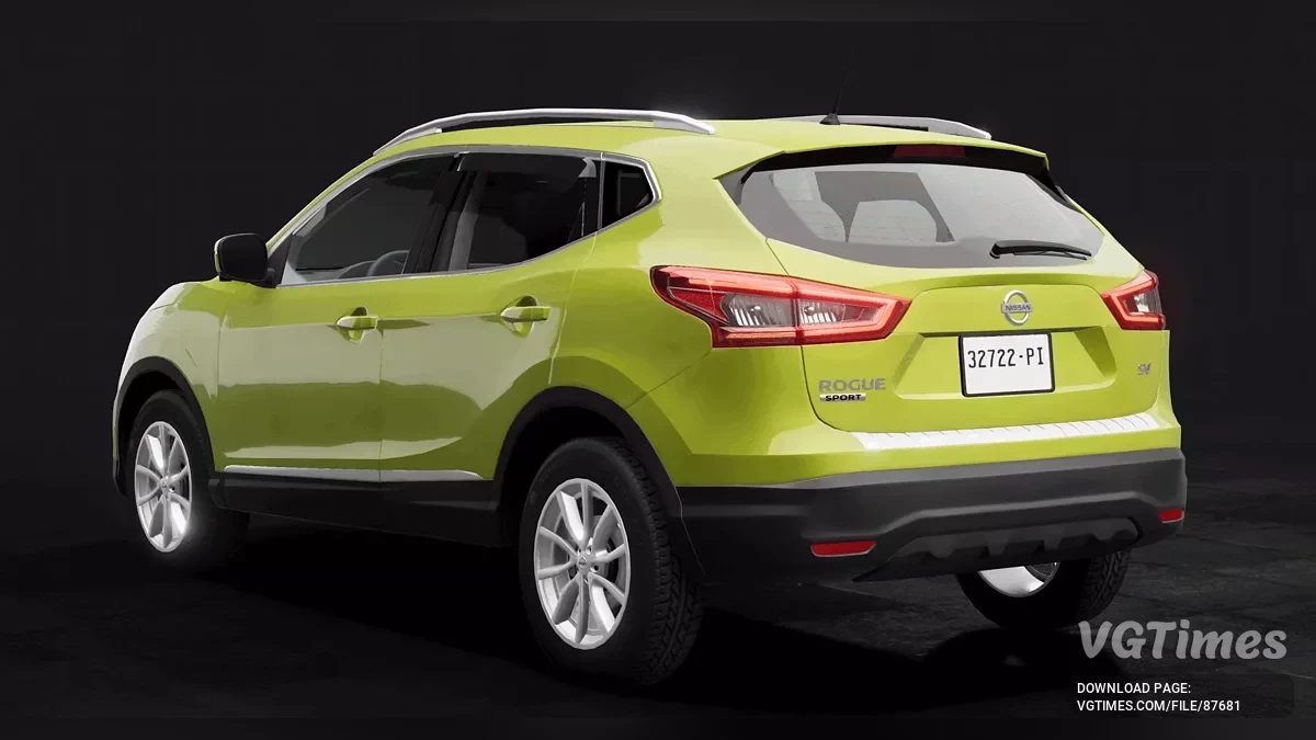 BeamNG.drive — Nissan Qashqai 2013-2019 (J11) (0.37.x)