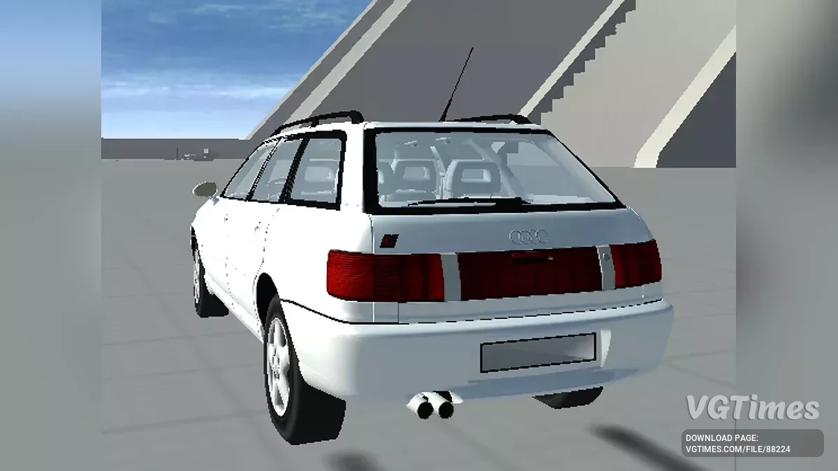 Not Simple Car Crash — Audi RS2 Remaster (DIUPDATE)