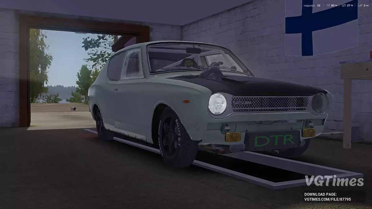 Бірюзова стрітуха з турбіном + ECU система стабілізації та ABS