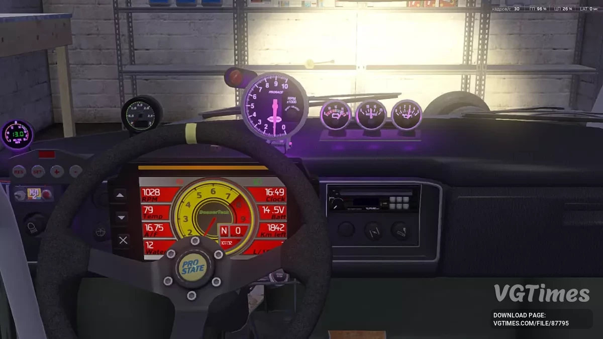 My Summer Car — Бірюзова стрітуха з турбіном + ECU система стабілізації та ABS