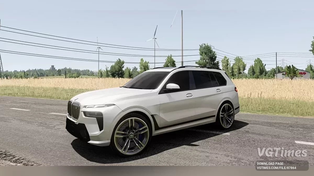 BeamNG.drive — Переробка BMW X7 M60i (0.37.x)