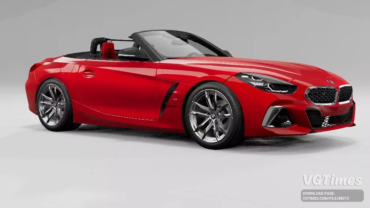 BeamNG.drive — BMW Z4 G29 виправлений (0.37.x)