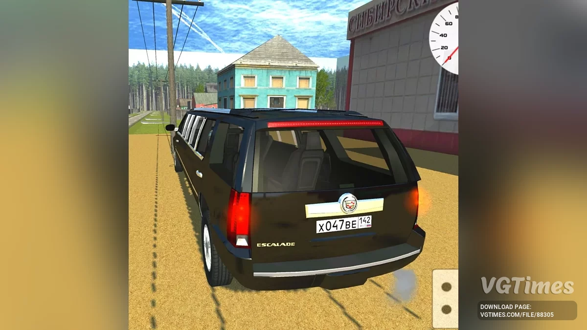 Simple Car Crash Physics Sim — Limuzyna Cadillac Escalade
