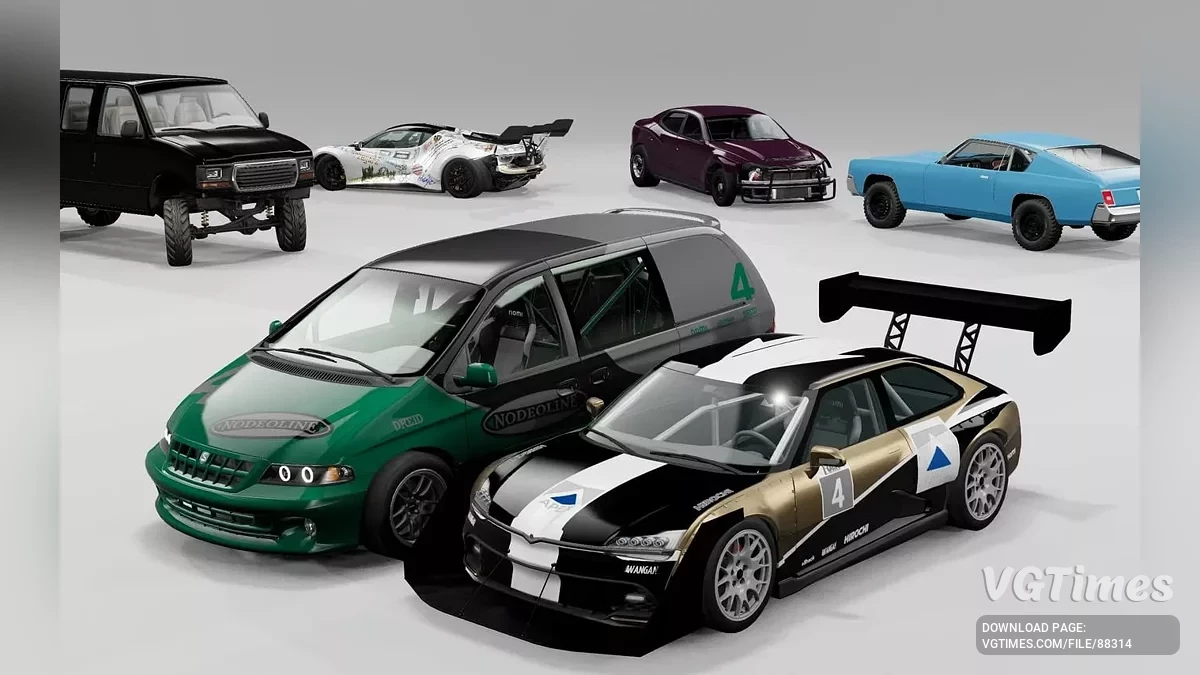 BeamNG.drive — Modpakiet Wysokiej Wydajności Cgoya1 v1.9 (0.37.x)