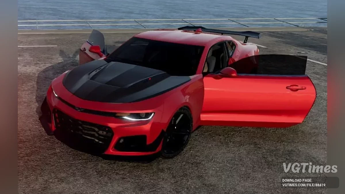BeamNG.drive — Chevrolet Camaro ZL1+RS v1.0 (0.37.x)