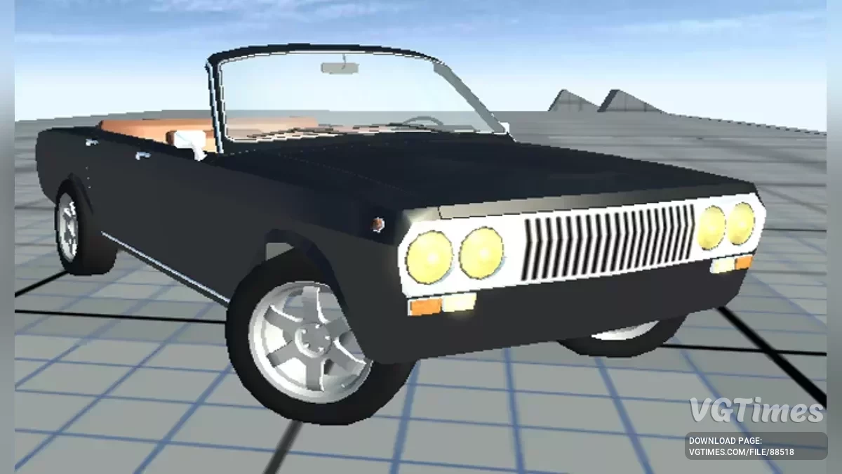 Not Simple Car Crash — Açılır Tavanlı Volga AWD