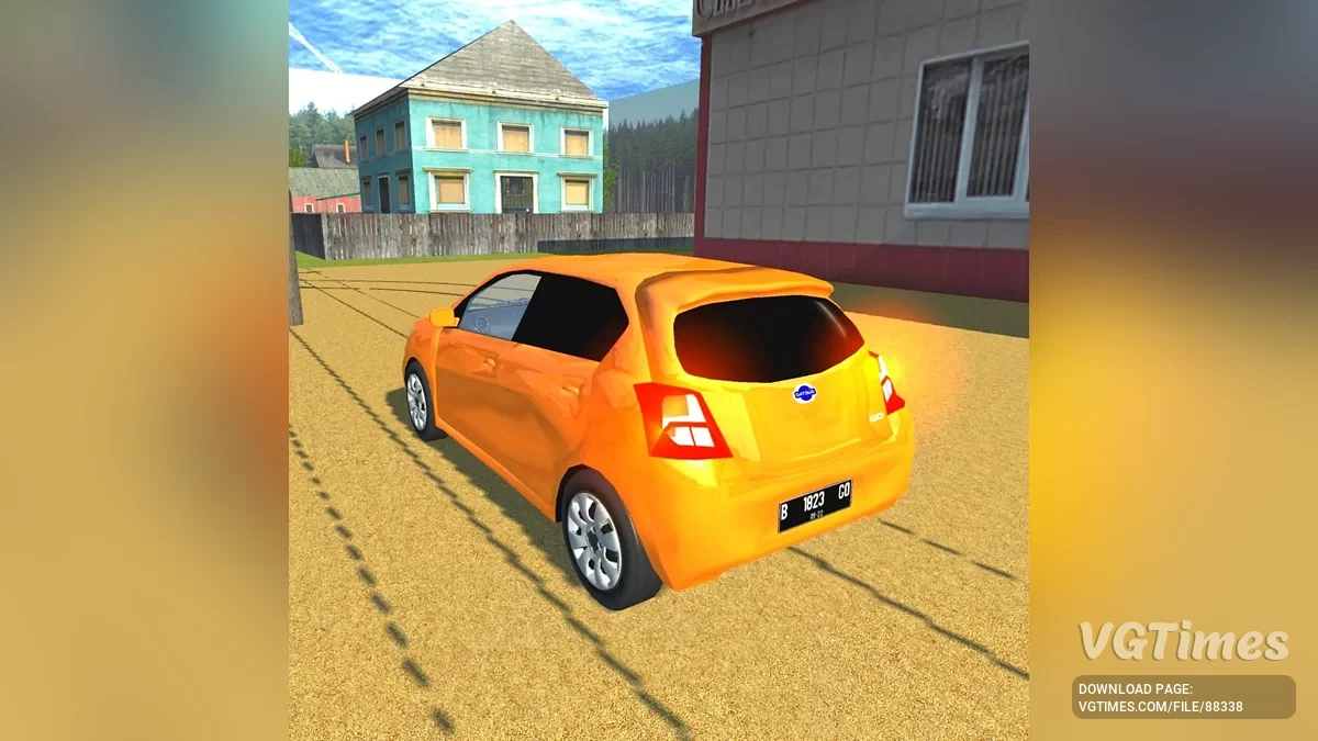 Simple Car Crash Physics Sim — Datsun Go