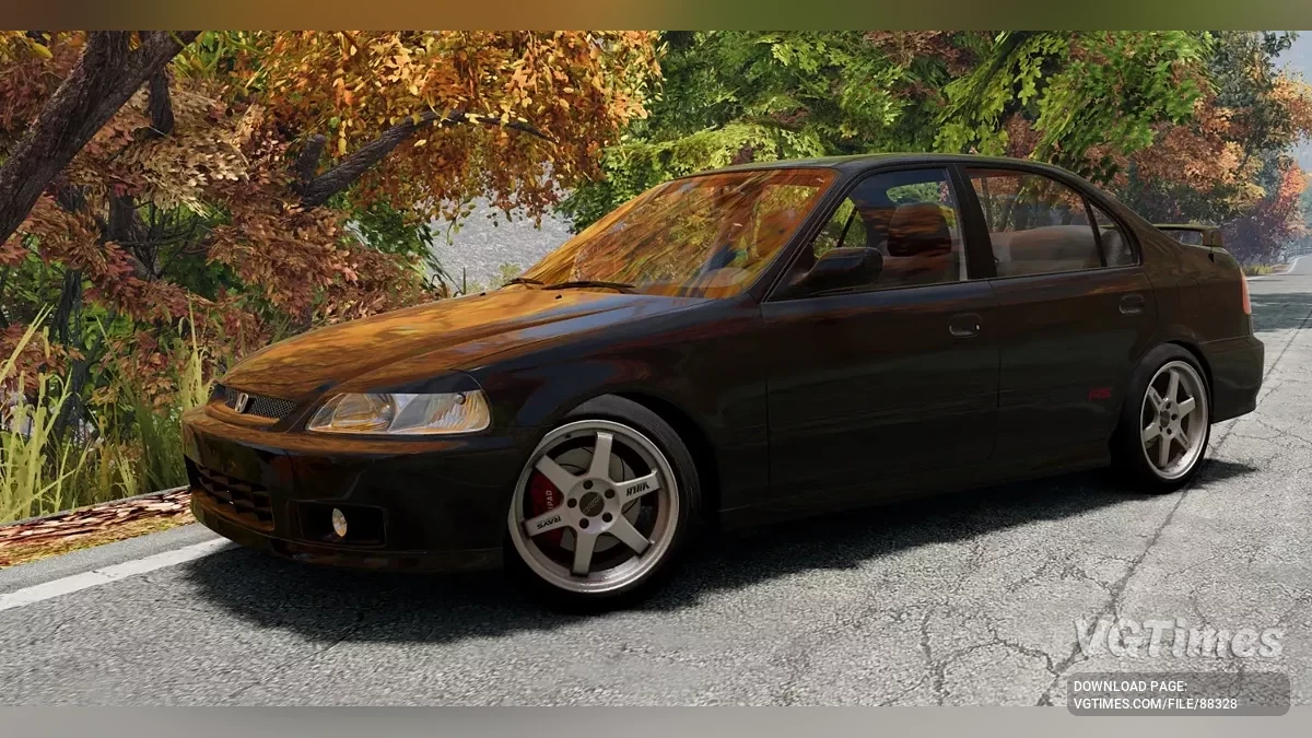 BeamNG.drive — 本田思域 VI-RS v4.30 (0.37.x)