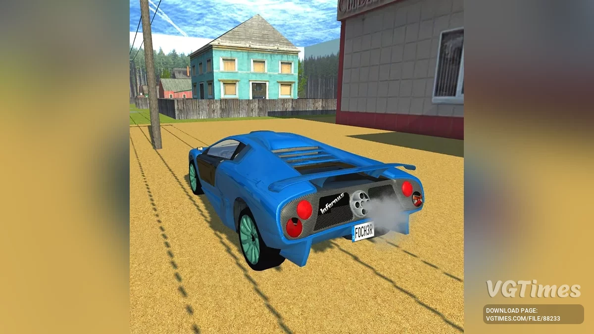 Simple Car Crash Physics Sim — Infernus do jogo GTA 4