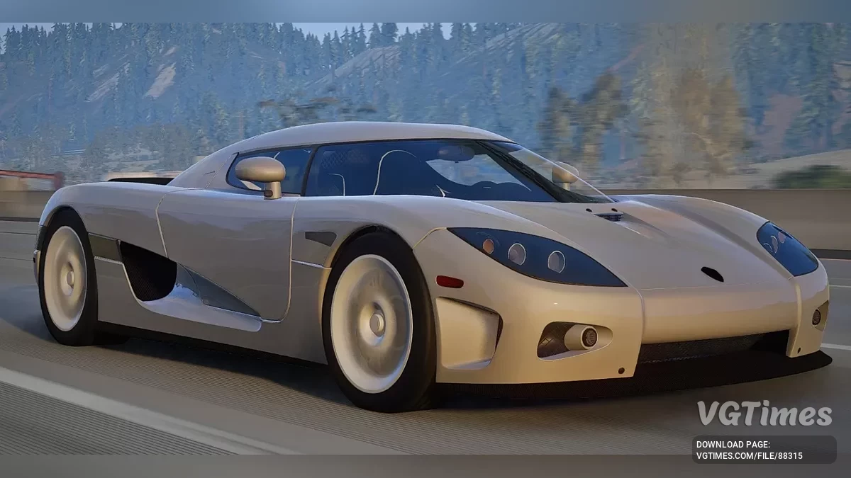 BeamNG.drive — Koenigsegg CCX yeni yamanın (0.37.x)