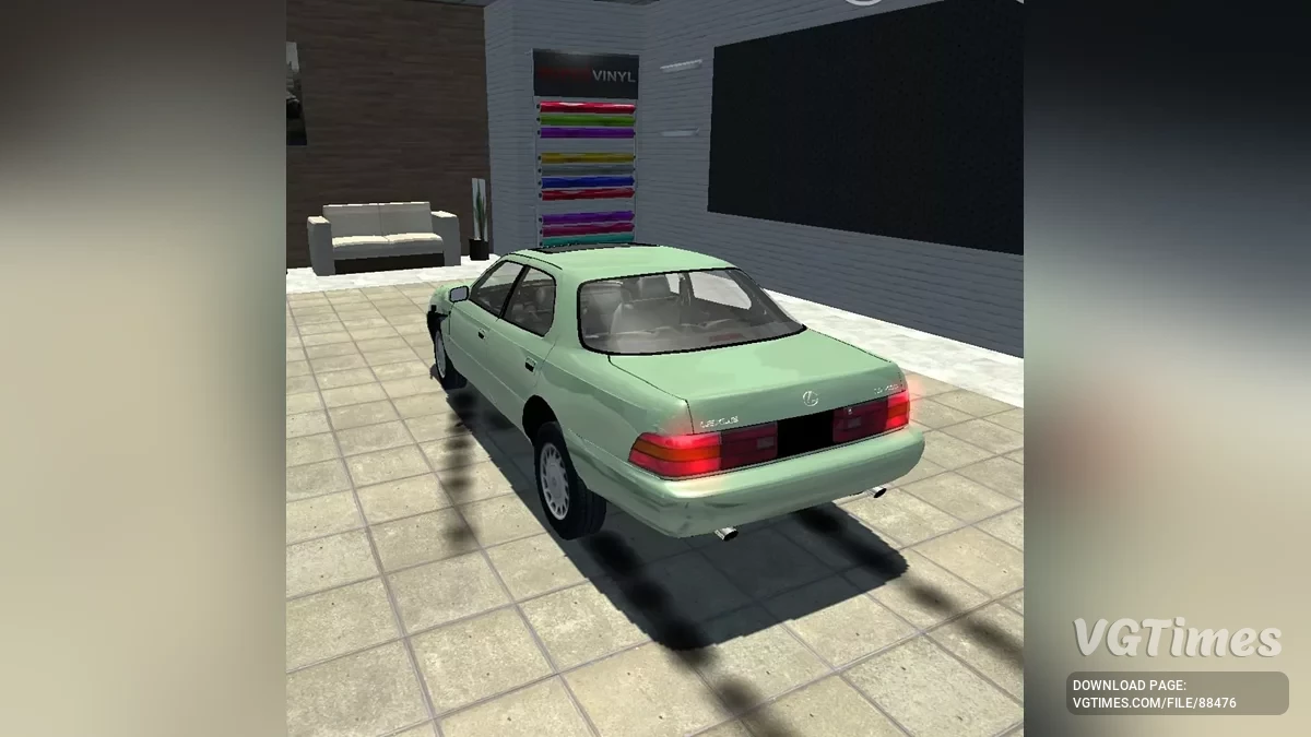 Not Simple Car Crash — Lexus LC400