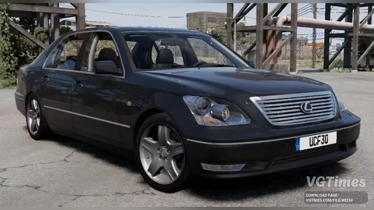 BeamNG.drive — Lexus LS430 (Toyota Celsior) v4.80 (0.37.x)