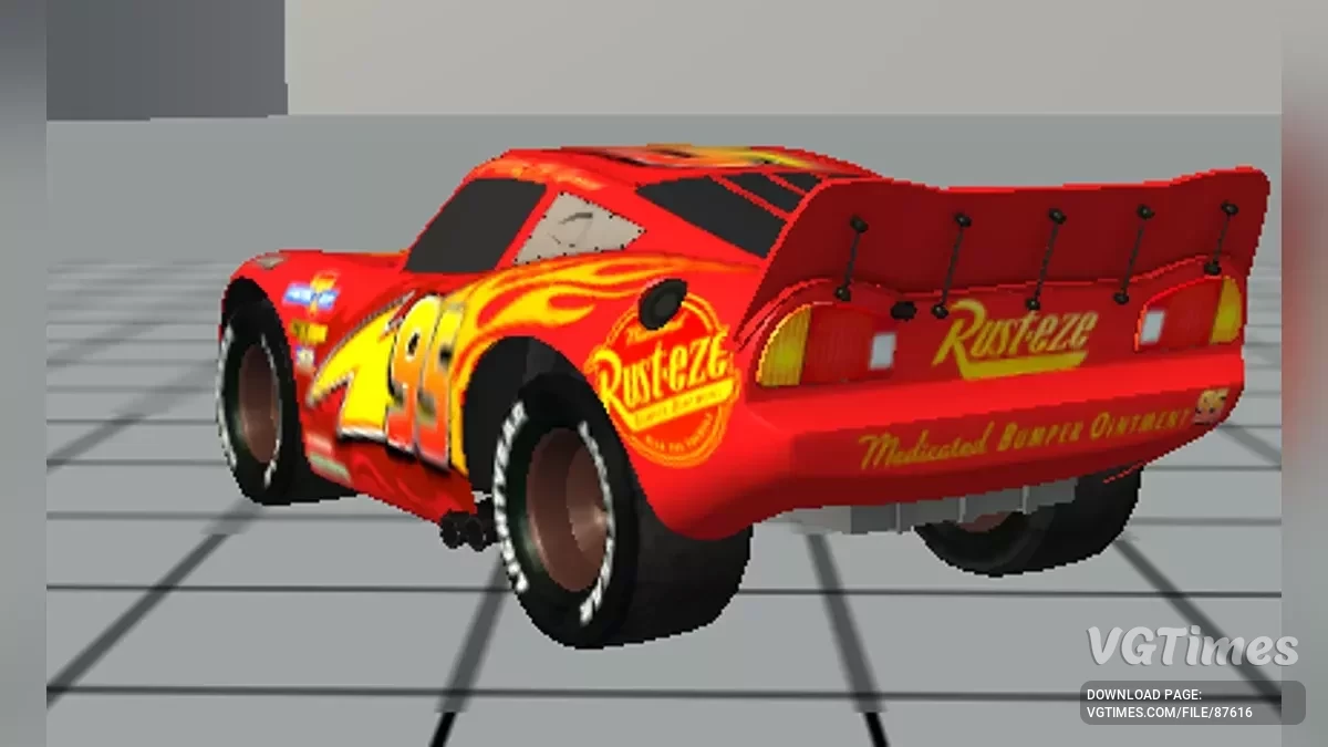 Simple Car Crash Physics Sim — Błyskawica McQueen