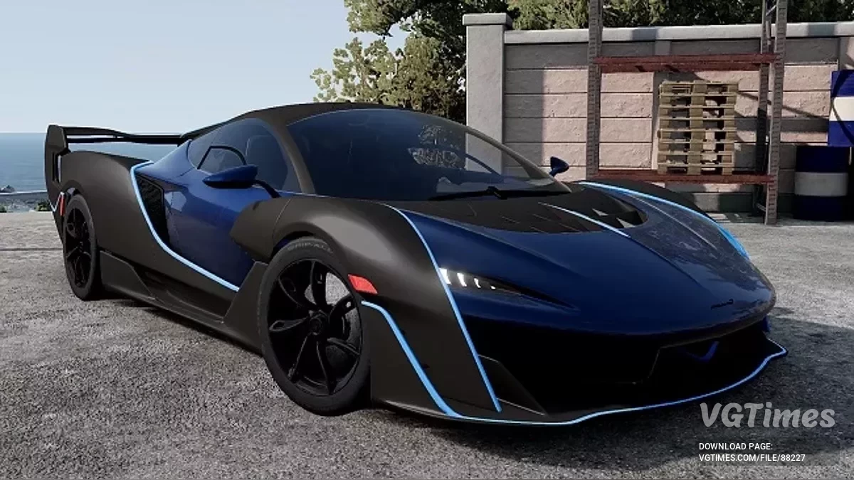 BeamNG.drive — McLaren Saber (Bingung) (0.37.x)