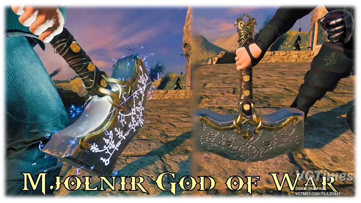 Мьельнир з гри God Of War
