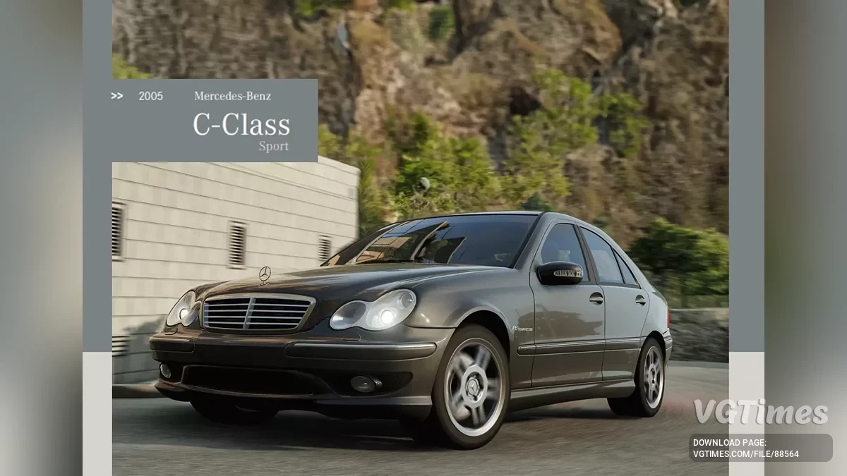 BeamNG.drive — Mercedes-Benz C-Class W203 v4.60 (0.37.x)
