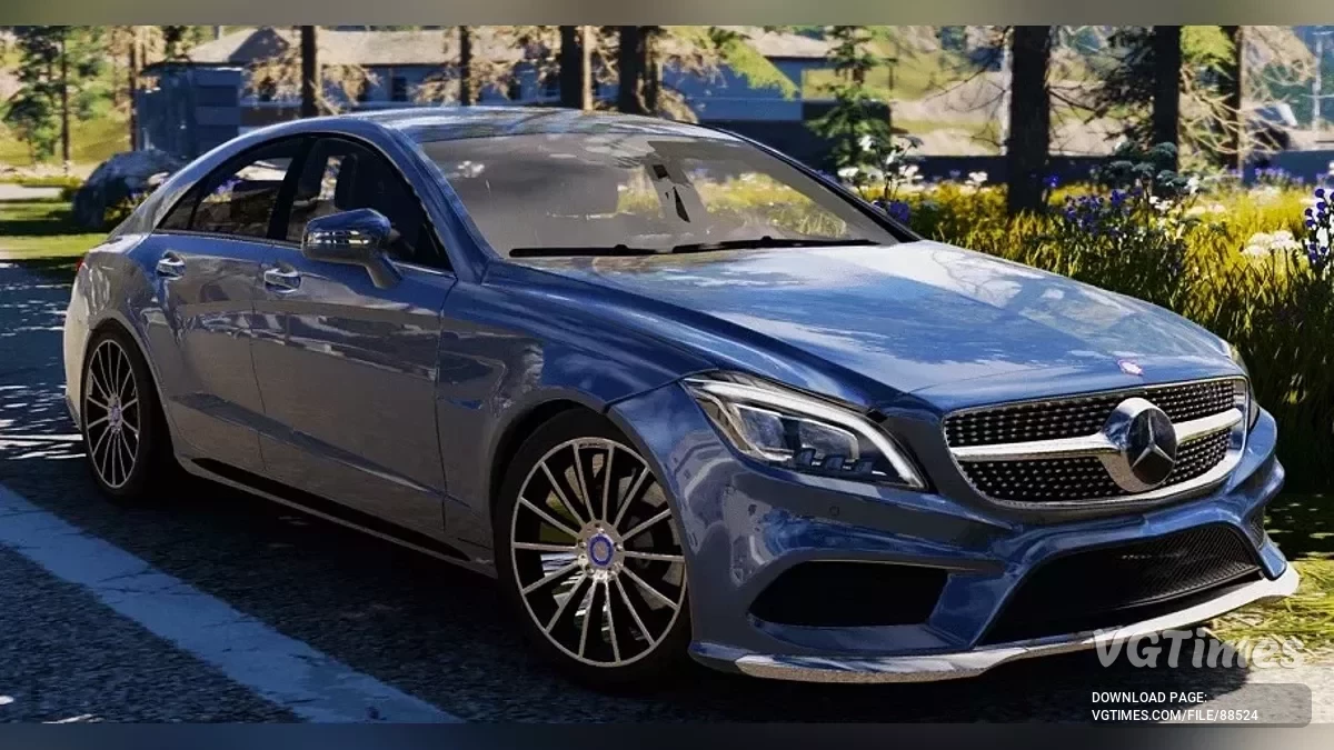 BeamNG.drive — Mercedes-Benz CLS C218 (2022) v3.30 (0.37.x)